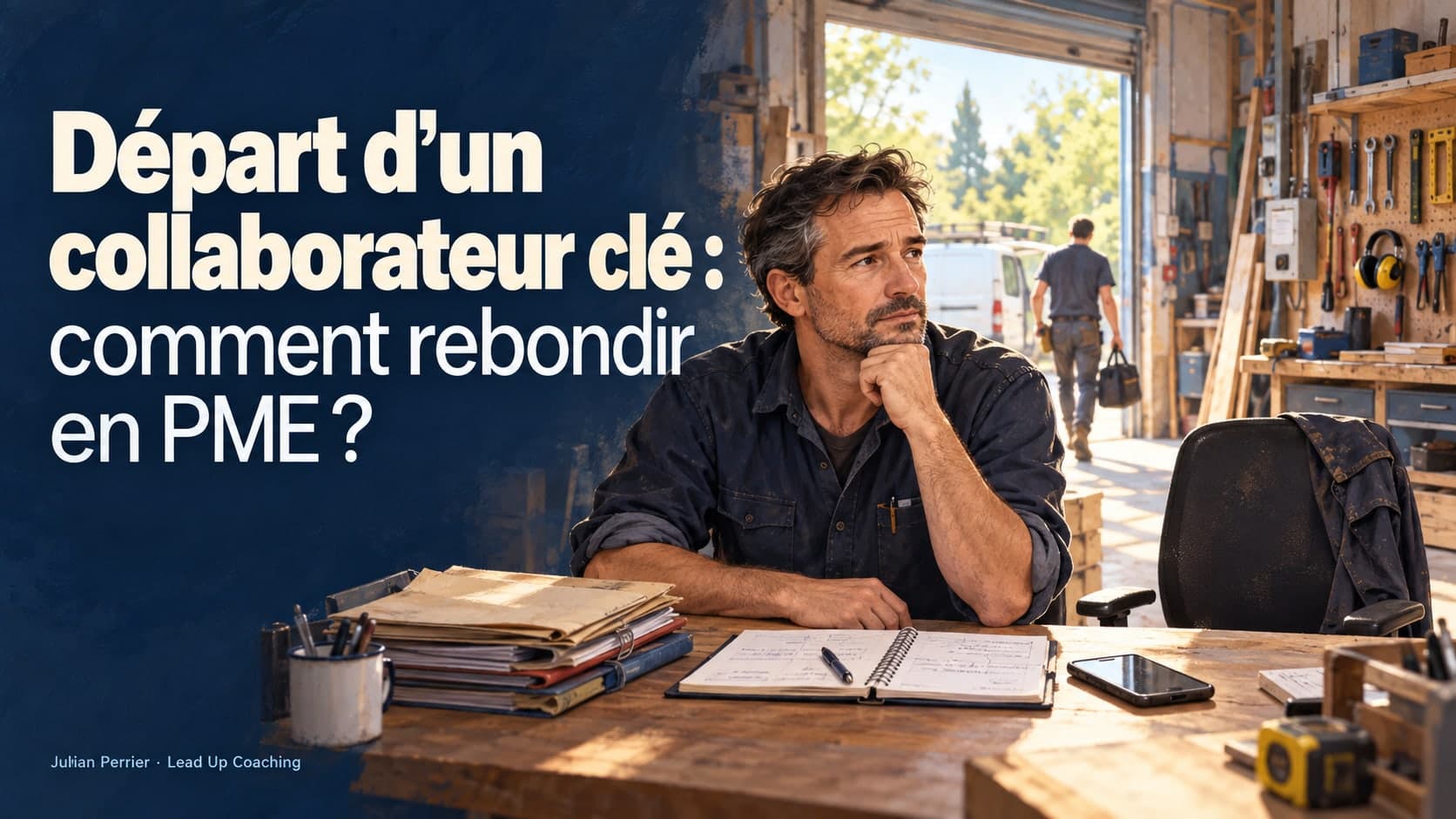 Départ d’un collaborateur clé : comment rebondir en PME ?